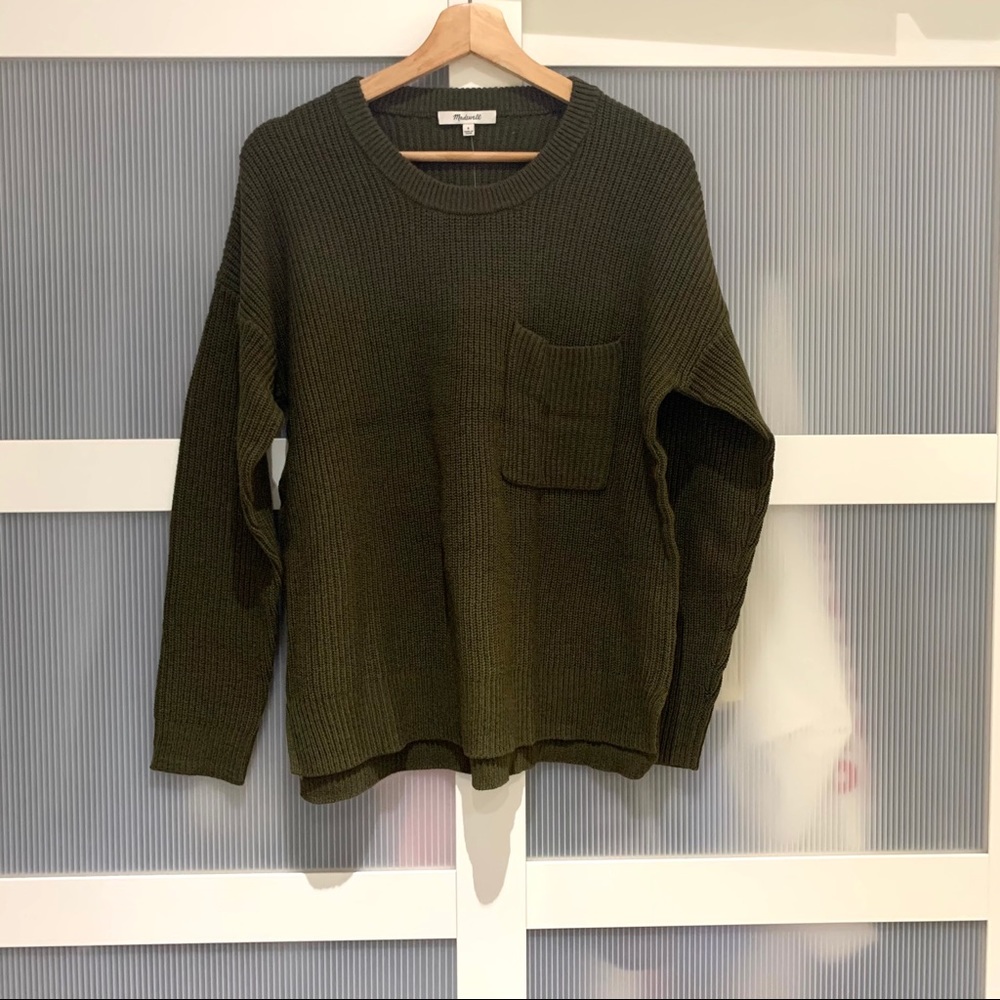 NWT Madewell pocket pullover sweater - Picture 5 of 6